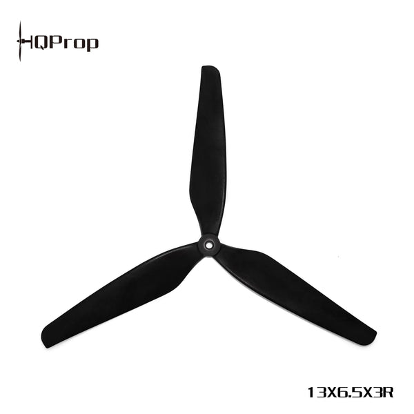 HQProp MacroQuad 13X6.5X3 (1CW+1CCW) Black-Glass Fiber Reinforced Nylon