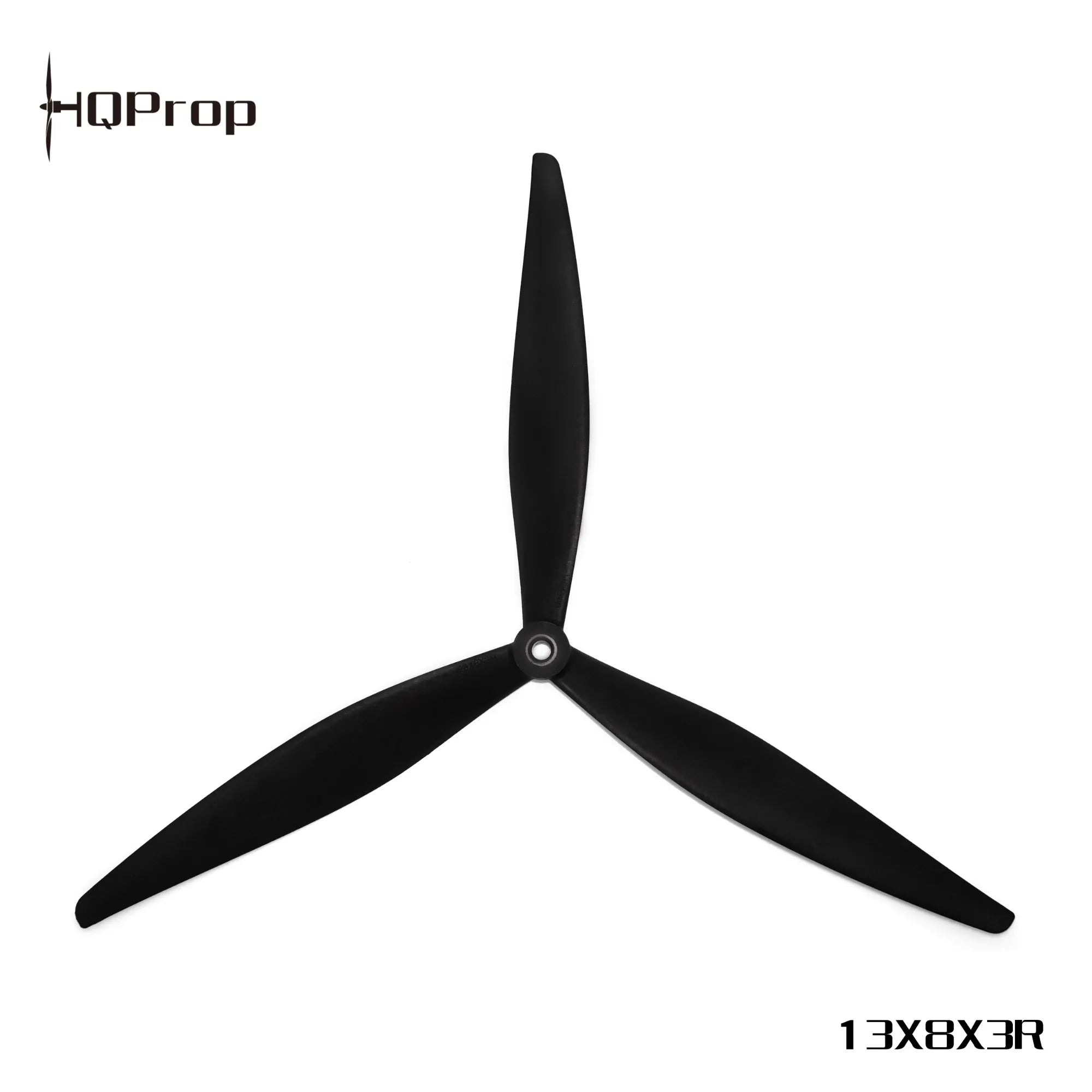 HQProp MacroQuad 13X8X3 (1CW+1CCW) Black-Glass Fiber Reinforced Nylon