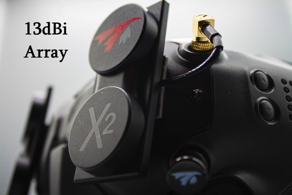 TrueRC 5.8GHz X²-AIR Mk2 Pair for DJI FPV (RHCP / LHCP)