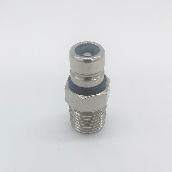 6.35mm (1/4") NPT Chrome-Plated Brass Male Fuel Connector for Suzuki
