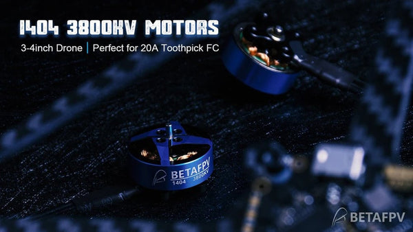 BetaFPV 1404 3800kV Brushless Motor (Pack of 4)