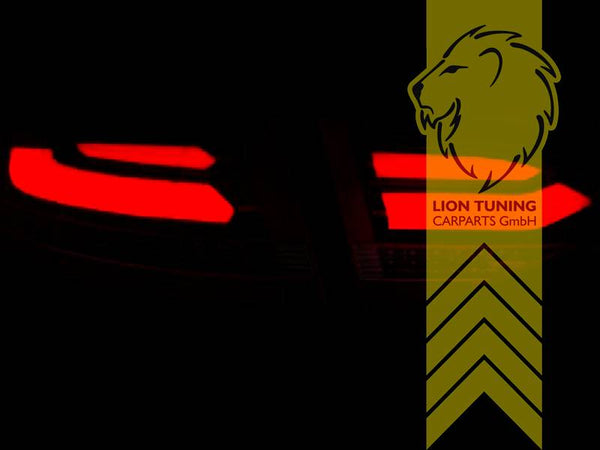 LT LED Lightbar Rear Tail Lamps Lights Audi A4 B8 8K Avant red 07-11 LHD (For factory halogen models)