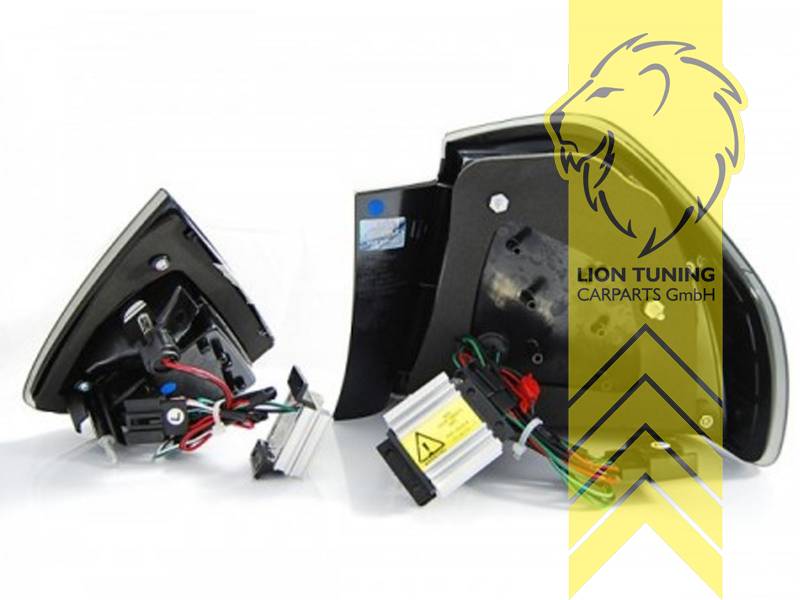 LT Pair LED Lightbar Rear Lights Tail Lamps BMW E91 3 Series Touring 05-08 red clear LHD