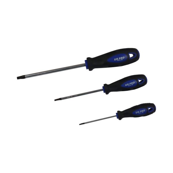 US PRO Tools 12pc Torx Screwdriver Set T6 - T45 With Magnetic Tips 1529