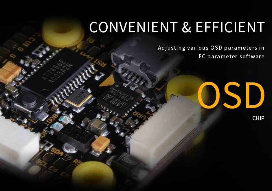 T-Motor F7 Mini Flight Controller (HD +OSD +VTX Switch)