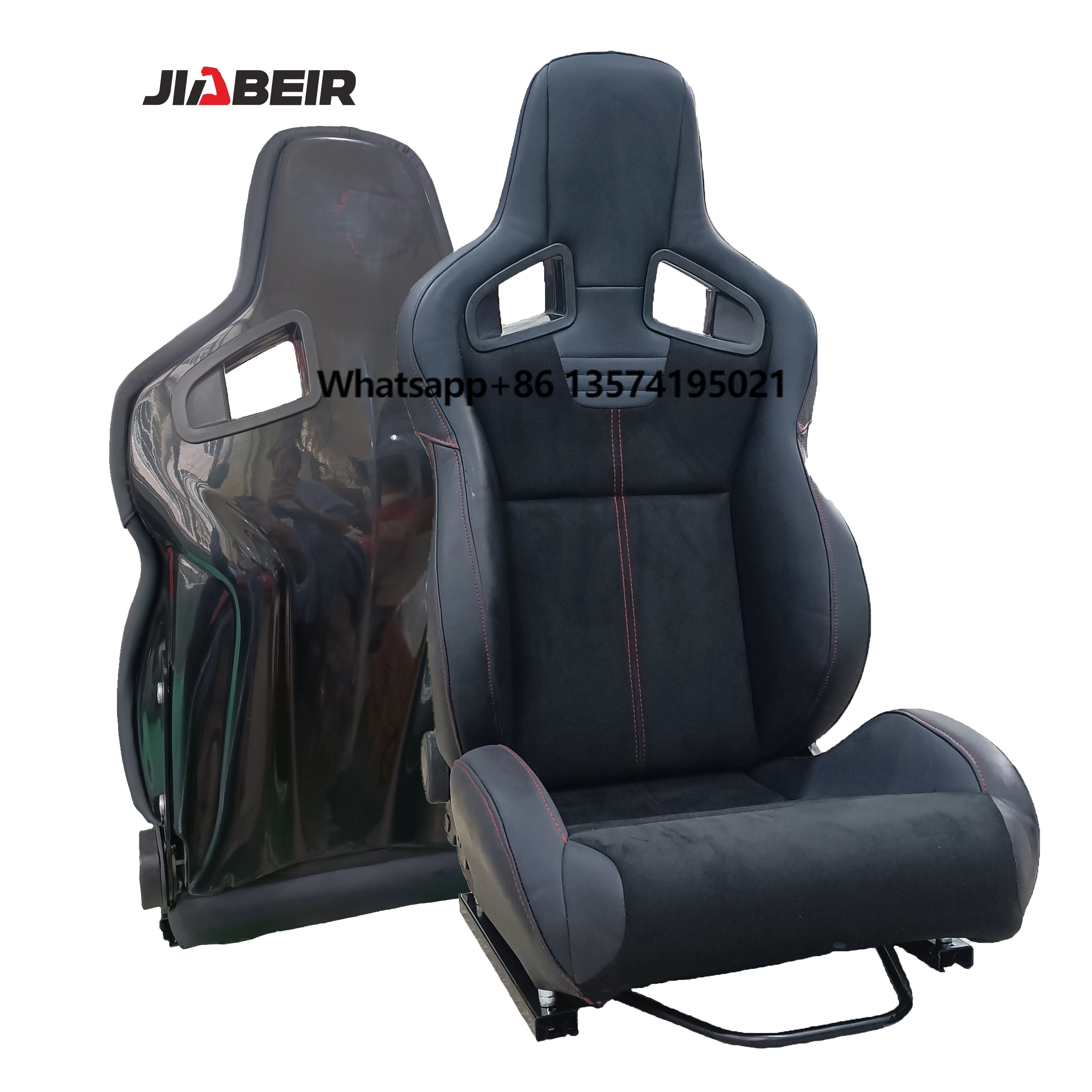 JIABEIR 1039R Low MOQ Recline Carbon Fiber Fiberglass With Slider Bucket Sport Racing Car Seat