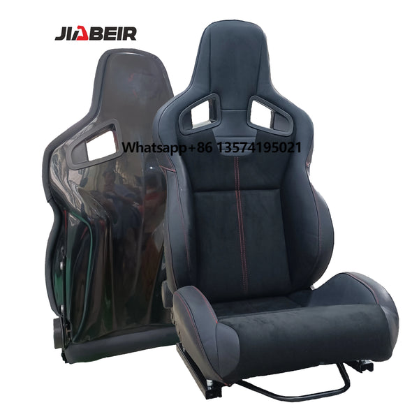 JIABEIR 1039R Low MOQ Recline Carbon Fiber Fiberglass With Slider Bucket Sport Racing Car Seat