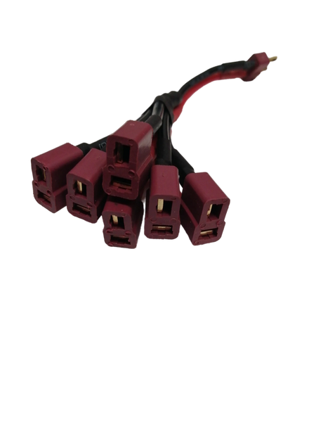Deans T-Plug 6-Way Splitter [Open-Box]