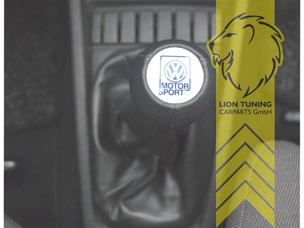 ZCP 902 586 80's Original Equipment OE VW Classic Motorsport leather gear knob for manual gearshift shift shifter knob