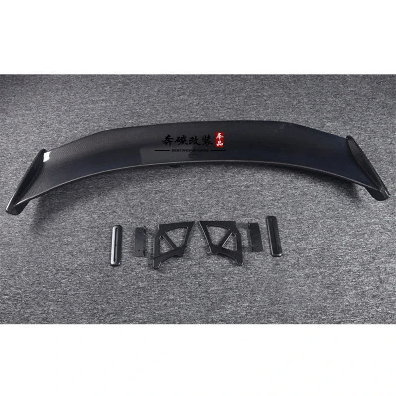 For Porsche Cayman 981 986 987 718 GT4 GT 2016 2017 2018 2019 Car Exterior Decoration Carbon Fiber Rear Spoiler Tail Wings