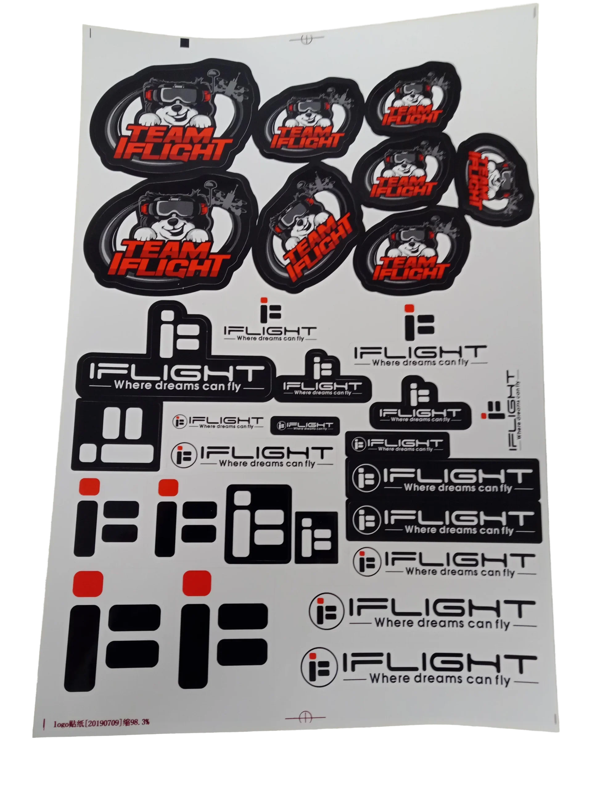 Team IFlight Logo Stickers [New]