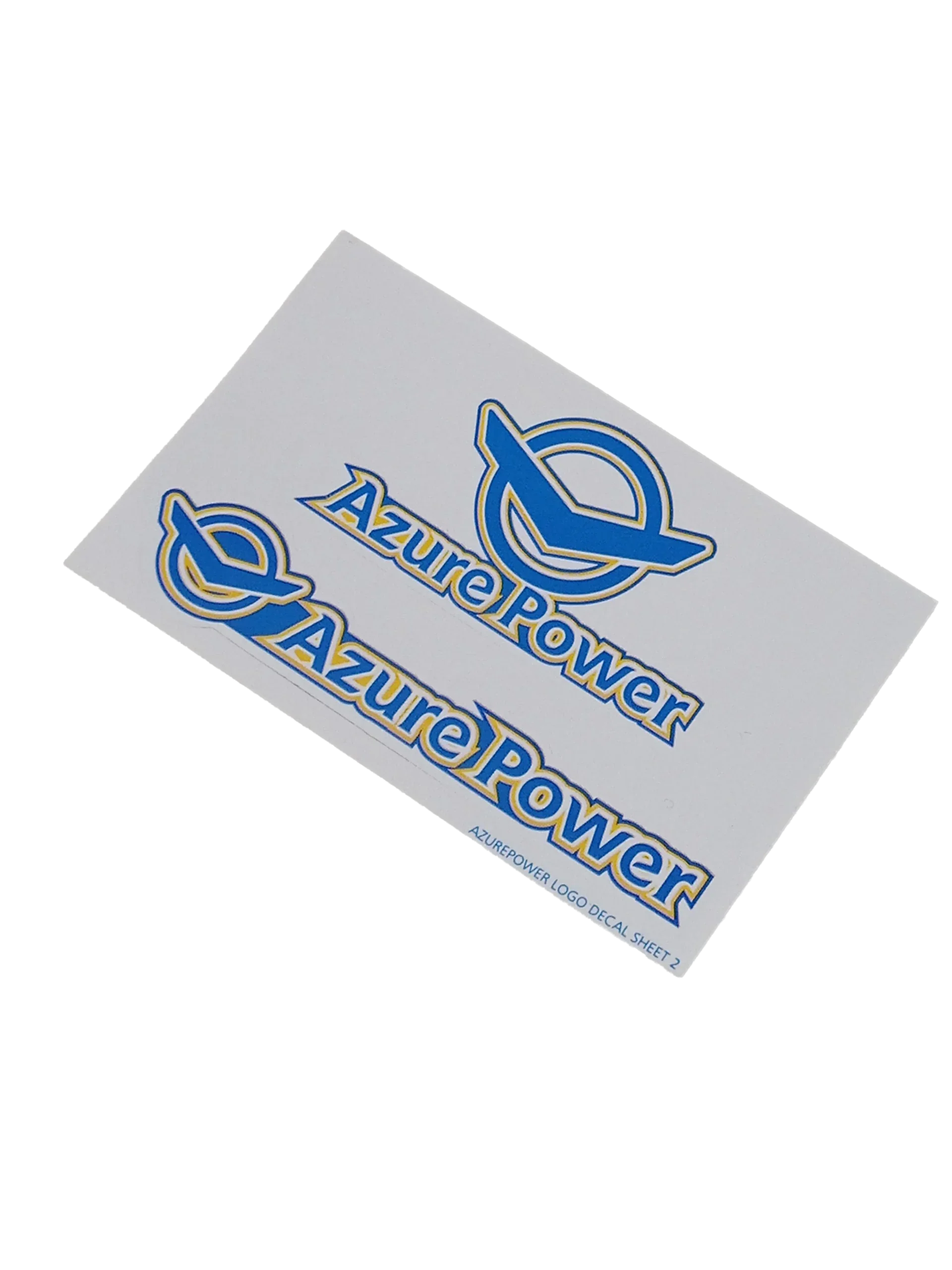 Azure Power Mini Logo Sticker Sheet [New]