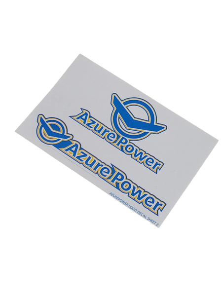 Azure Power Mini Logo Sticker Sheet [New]