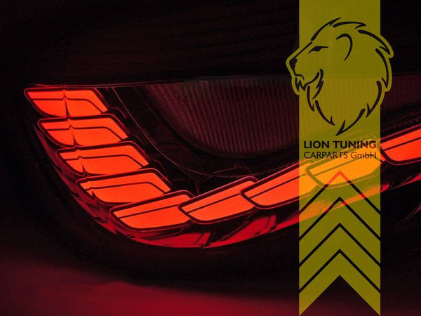 LT Pair LED Lightbar Rear Light Tail Lamps BMW 2 Series F22 Coupe F23 Cabrio F87 M2 black LHD