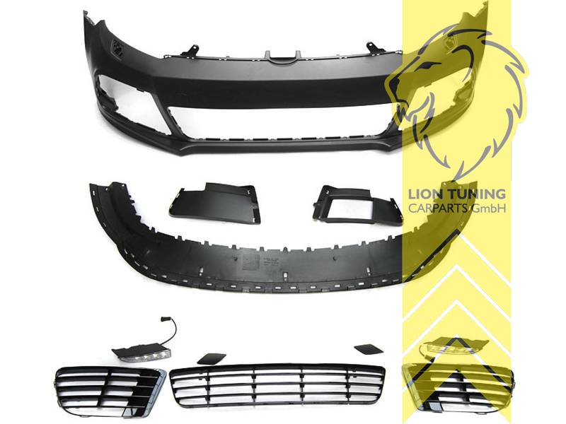 LT Front bumper apron for VW Golf 6 MK6 Sedan also for R 5K1 08-13