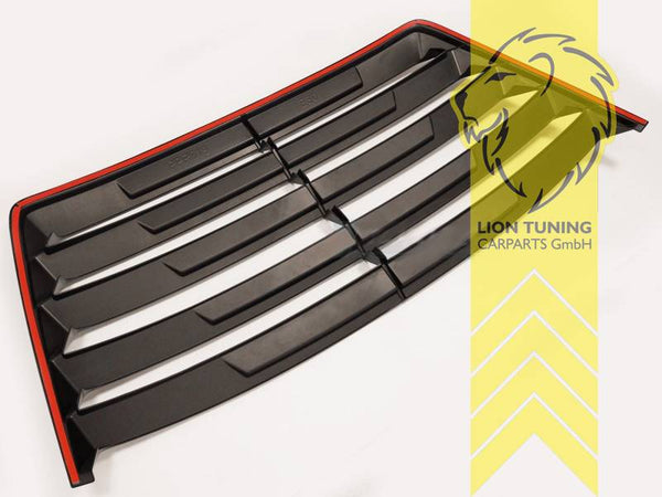 LT Rear Window Grille Cover Rear Louvers Cat Ladder for BMW 3 Series E30 Sedan Coupe 82-92 ABS Plastic Black