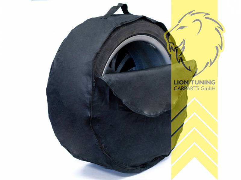 LT x1 Individual Black Tire Bag Protective Cover Alloy Wheel Wheels Storage Tire Tyre Bag 1 Piece 17-23" Inch