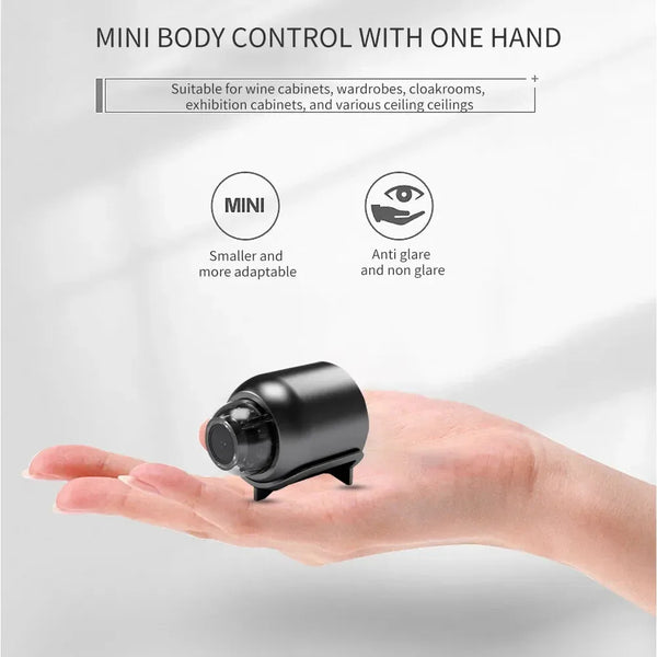 X5 Mini Camera HD1080P Compact Wireless WIFI Camera with Recording Function, Suitable for Outdoor Camping at Home