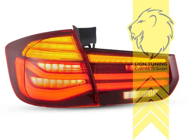 LT Pair LED Lightbar Rear Lights Tail BMW 3 Series F31 Touring 12-15 red LHD