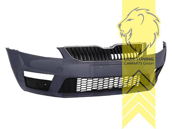 LT Front Bumper Apron Skoda Octavia 3 MK3 also suitable for RS 5E3 5E5 12-17