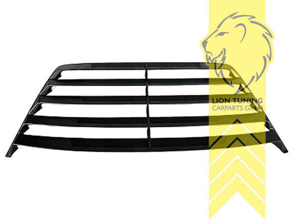 LT Rear Window Grille Cover Rear Louvers Cat Ladder for Mercedes Benz C124 87-93 Coupe ABS Plastic Black