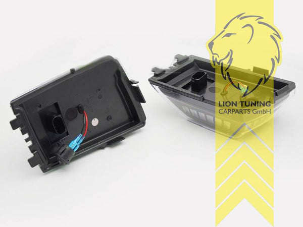 LT LED LED front indicators for Mercedes Benz W461 W463 W464 Facelift 2 18+ G-Class black smoke LED indicators dynamic