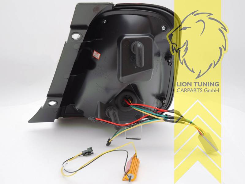 LT Pair LED Lightbar DRL Rear Lights Fiat 500 white chrome 312 16-20