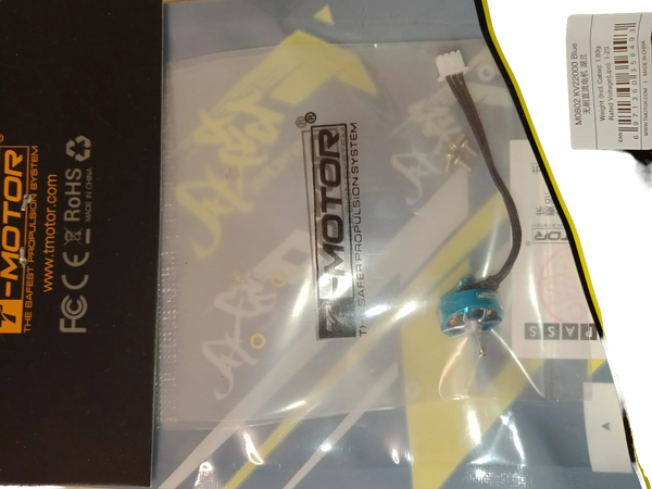 T motor m0802 kv22000 blue [New]