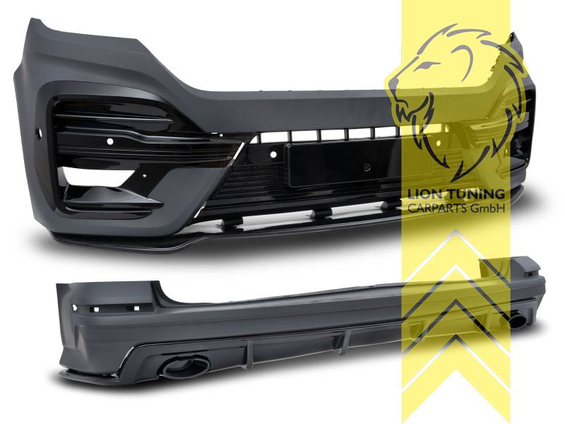 LT Front & Rear Bumper Body Kit Set for VW T6 Transporter Multivan Bus Van Camper Facelift T6.1 Sport Optics SGA SGH SGB SGG SGJ 2019 - 2025