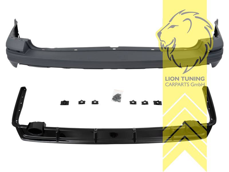 LT Front & Rear Bumper Body Kit Set for VW T6 Transporter Multivan Bus Van Camper Facelift T6.1 Sport Optics SGA SGH SGB SGG SGJ 2019 - 2025