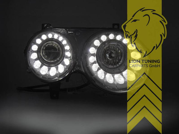 LT Pair XENON LED DRL Aftermarket Headlights for Bentley GT 3W 03-09 chrome LHD