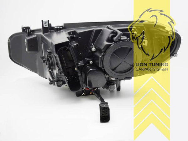 LT Pair LED DRL Headlights BMW 4 F32 Coupe F33 F32 13-21 Coupe Cabrio Xenon HID For AFS Chrome LHD