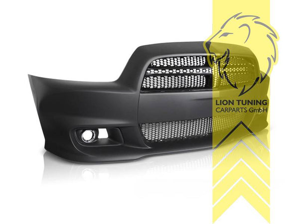 LT Aftermarket Front bumper & grille fogs Dodge Charger Sport LD 11-15 Primed PP Plastic