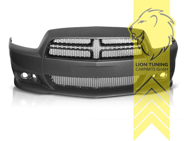 LT Aftermarket Front bumper & grille fogs Dodge Charger Sport LD 11-15 Primed PP Plastic