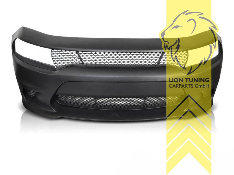 LT Aftermarket Front bumper & grille fogs Dodge Charger Facelift LD 15-18 Sport Primed PP Plastic