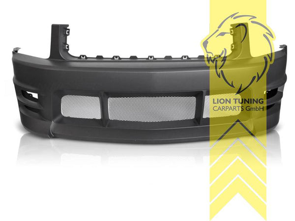 LT Aftermarket Front bumper & grille fogs Ford USA Mustang Coupe V Gen 1 04-09 Primed PP Plastic