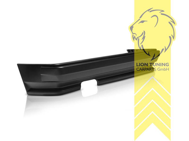 LT Rear bumper rear apron diffusor Mercedes Benz W201 190 Sport Look 82-88 Primed Paintable Plastic ABS Sport Optics