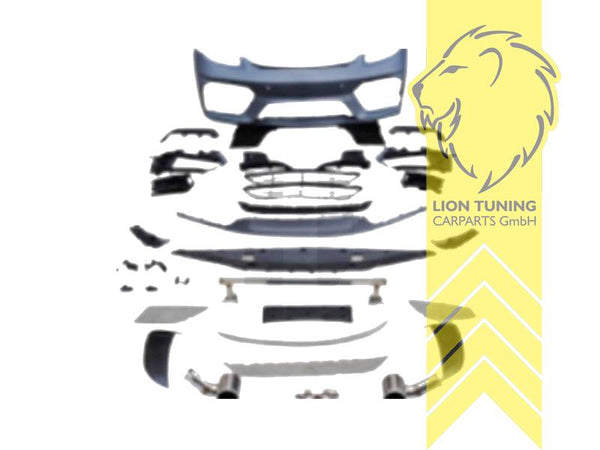 LT Aftermarket Front bumper apron bodykit styling Porsche 718 Cayman Boxster 982c 2016+ GT4 Optics PP plastic Without PDC & SRA