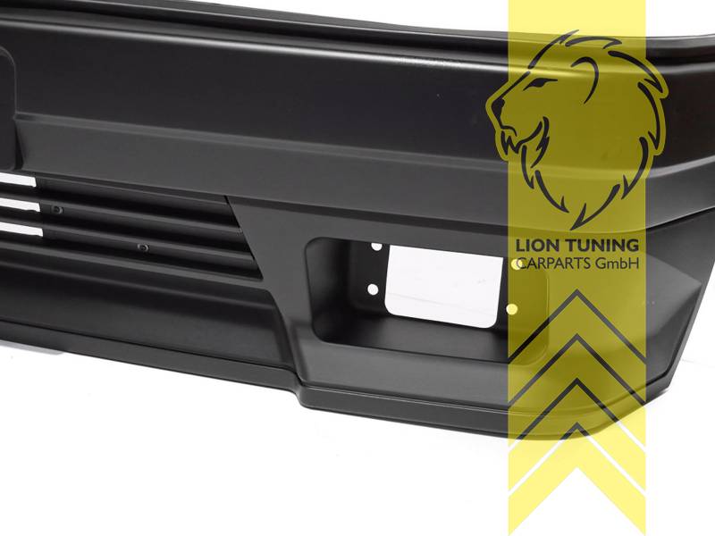 LT Front bumper front apron splitter Mercedes Benz W201 190 Sport Look 82-88 Primed Paintable Plastic ABS Sport Optics