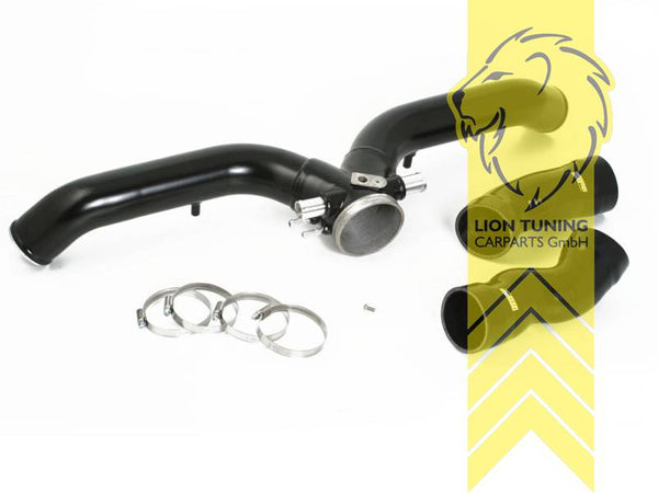 do88 aluminum Y-pipe & Silicone Hose Performance Upgrade for Porsche 997.2 Turbo from 2010 Black for do88 LLK