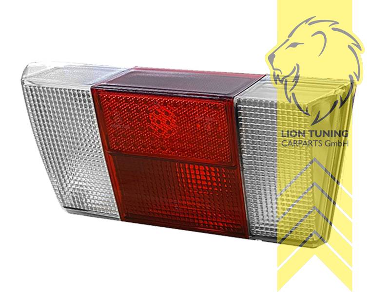 LT Pair Latest Gen Style Halogen REAR LIGHTS Tail Lamps VW Golf 1 Cabrio 155 17 74-93 white red white OEM Style LHD