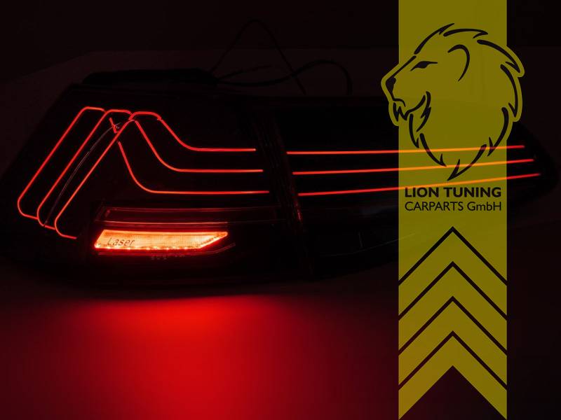 LT Pair LED DRL Lightbar REAR LIGHTS Tail Lamps VW Golf 7 red smoke 5G1 BE1 12-17 LHD