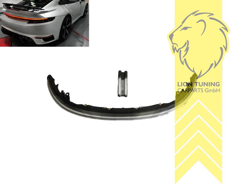 LT Pair LED DRL Lightbar Rear Tail Lights Lamps Porsche 911 Type 992 smoke 2019 - NOW