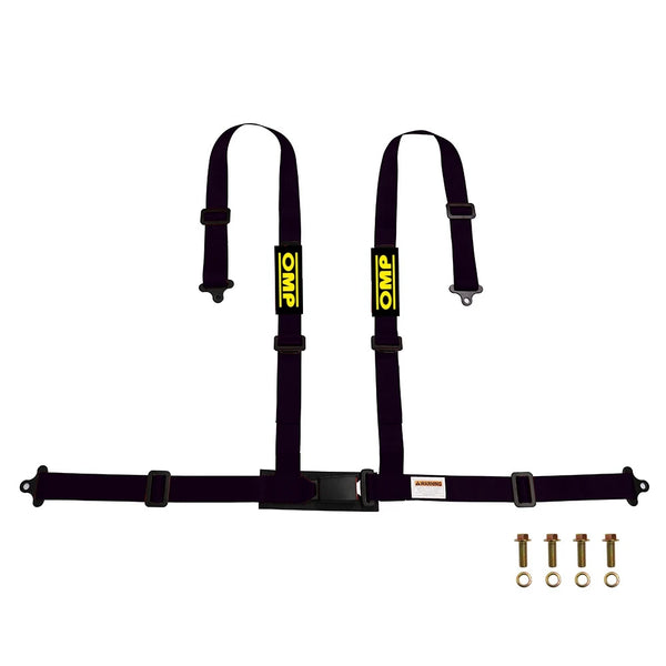 JDM Universal 2 Inch 4 Point Racing OMP Quick Release Seat Belt Harness 2" Rally Drift Car 4 Point OMP Belts Safety Harness
