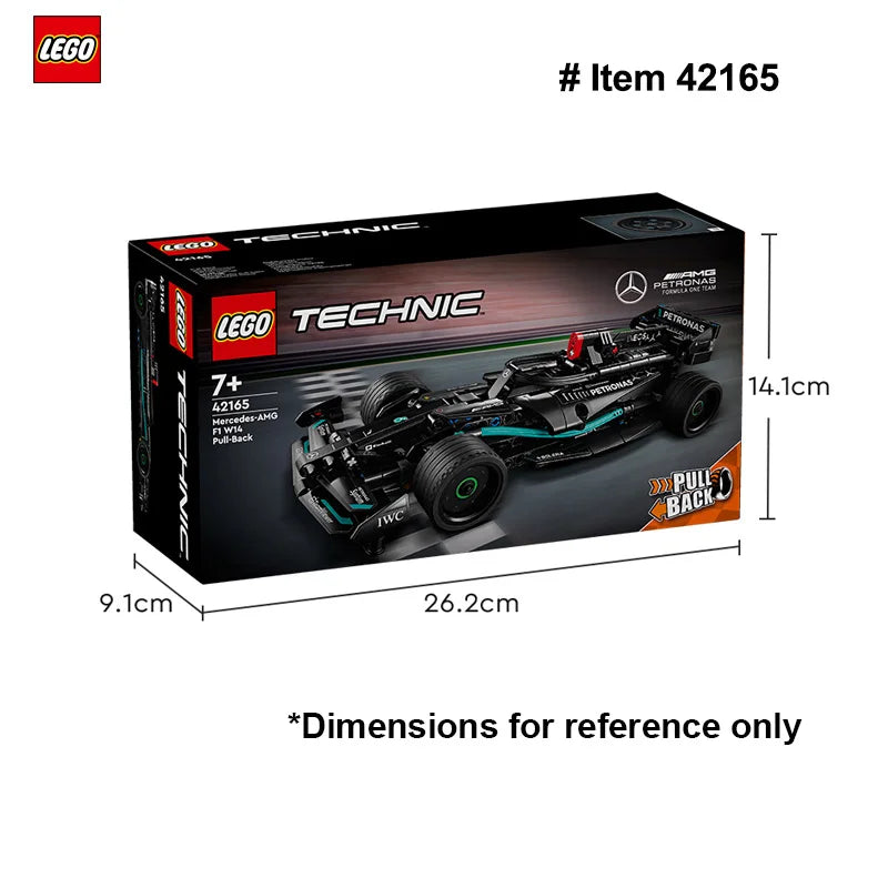 LEGO 42165 Mercedes-AMG F1 W14 E Performance Pull-Back  Technic series 175 PCS DIY Toys For Boys Girl Children Gift ages 7+