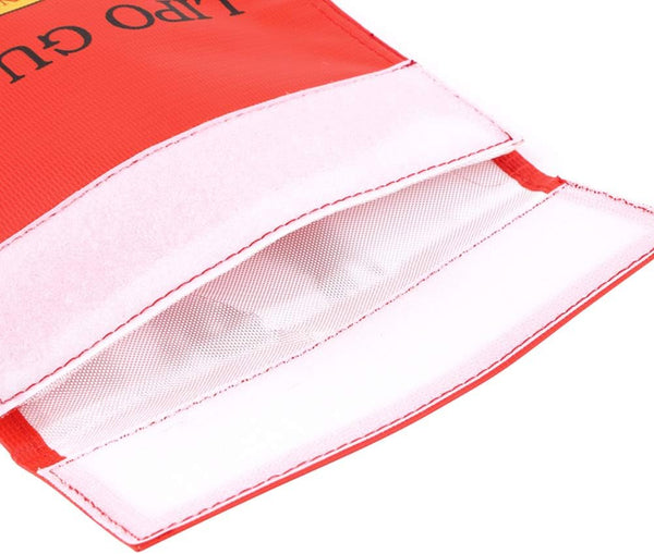 LiPo Safety Bag Red (23x18cm)
