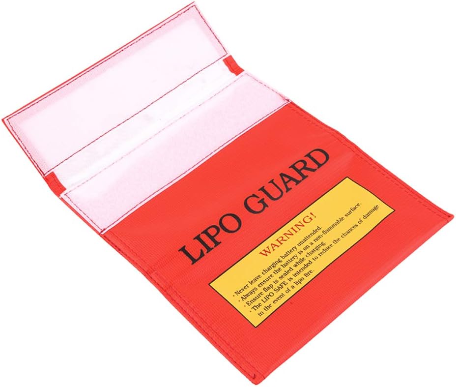 LiPo Safety Bag Red (23x18cm)