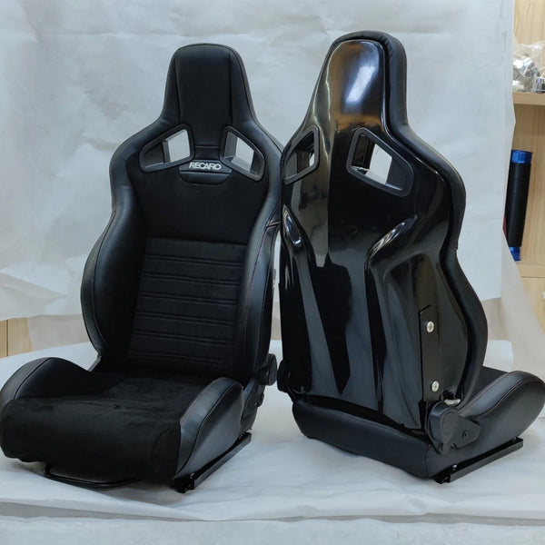 JIABEIR 1039R Luxury Leather Racing Bucket Car Seats PVC Sport Seat Adjustable and Comfortable Design for BMW Honda Vehicles