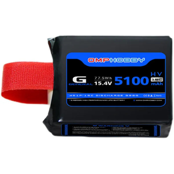 OMP HV LiPo Battery 5100mAh 15.4V 4S for ZMO VTOL
