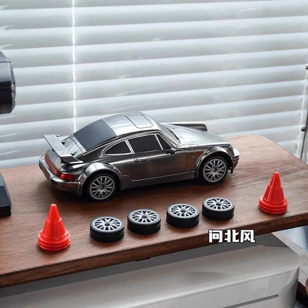 4WD RC Drift Car With LED Light 2.4G Radio 20KM/h High Speed Remote Control Racing Cars Vehicle Model Toy Gift for Boy Girl Kid